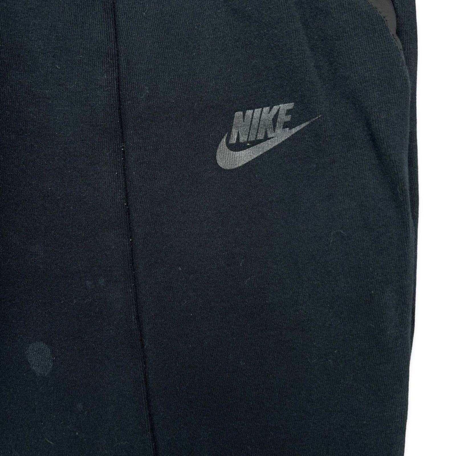 Nike × Vintage Nike Tech Fleece Sweatpants Large Black Swoosh Joggers Size US 32 / EU 48 - 2 Thumbnail