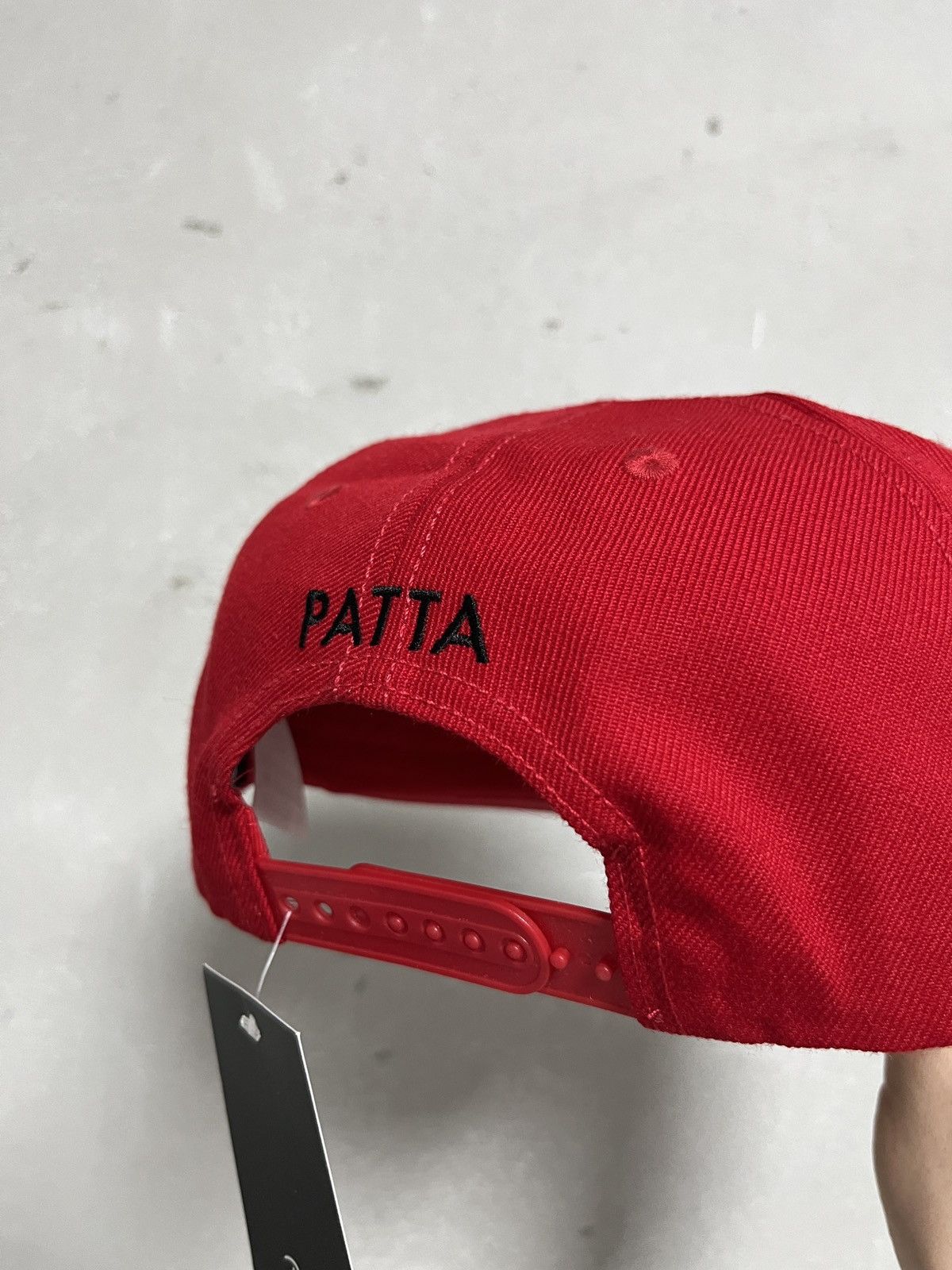 Patta Rare Patta Amsterdam Wool Twill Souvenir Snapback Hats Red Size ONE SIZE - 5 Thumbnail