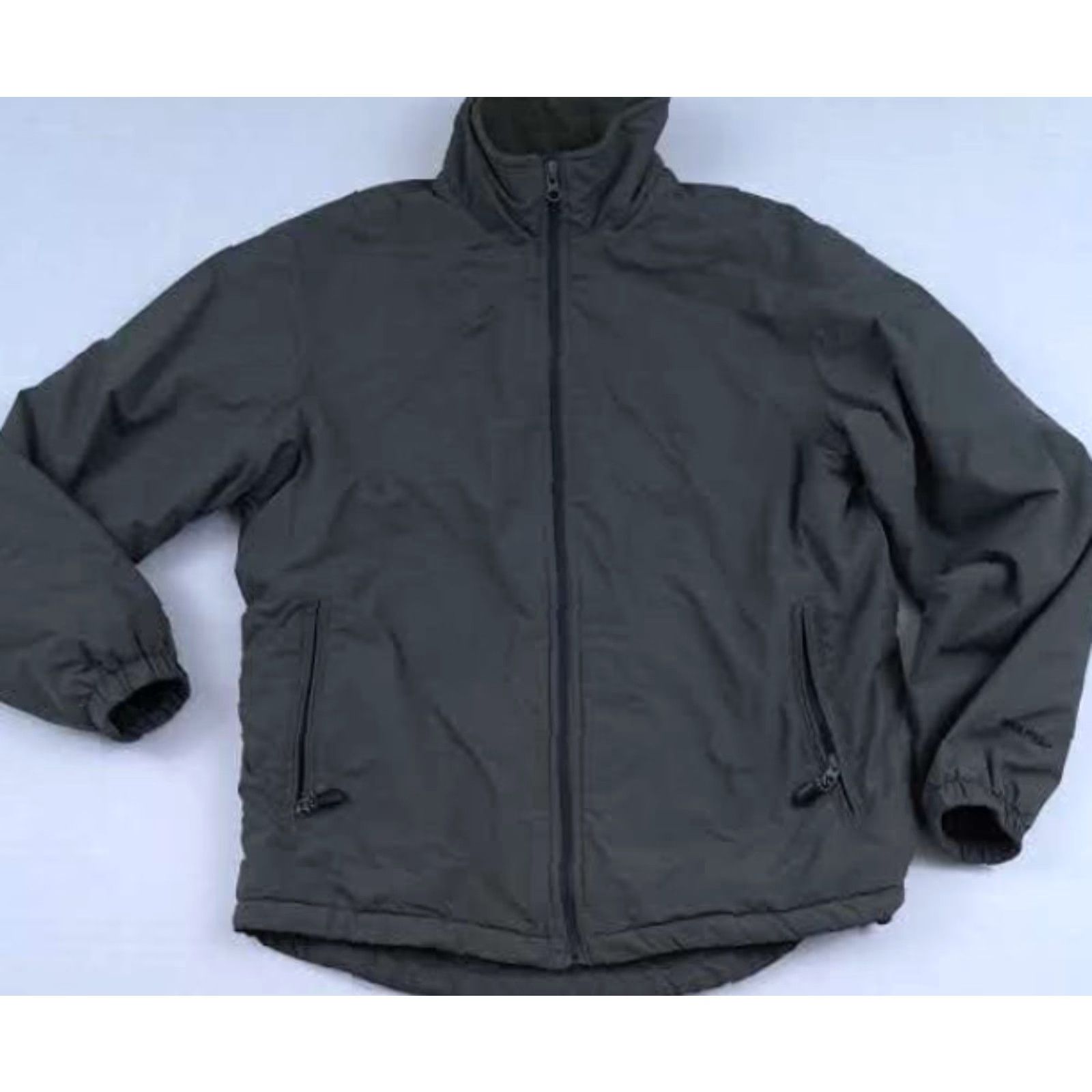Vintage Woolrich Jacket Nylon Insulated Full Zip Bomber Olive Green Medium Men Size US M / EU 48-50 / 2 - 2 Thumbnail