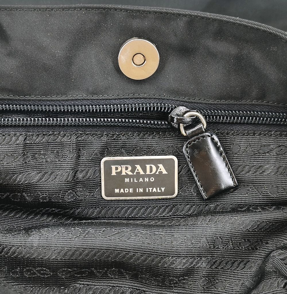 Prada authentic PRADA nylon expandable tote bag long handle Size ONE SIZE - 2 Thumbnail