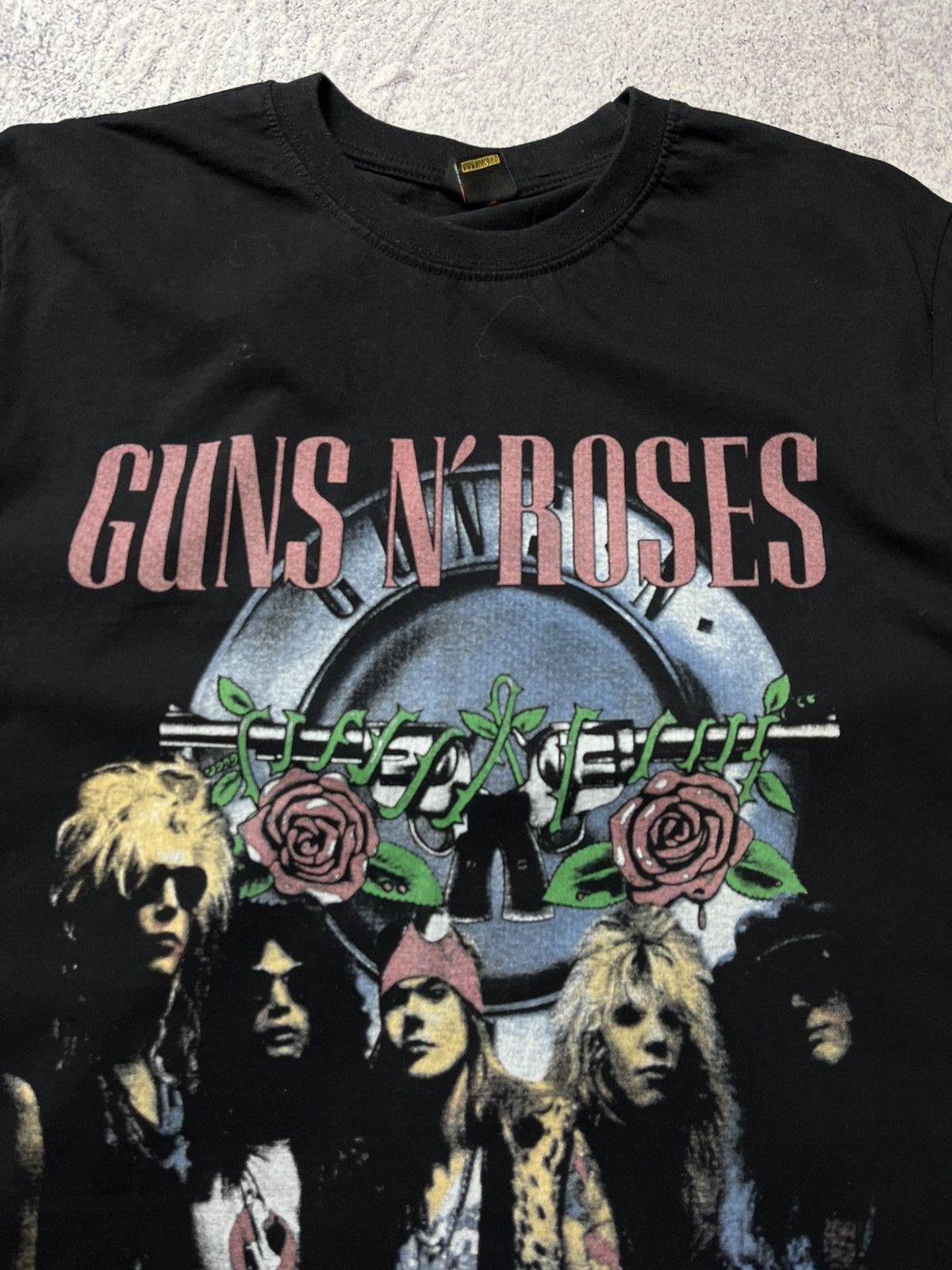 Band Tees Vintage Guns N Roses Tour Reprint Band T-Shirt Size US M / EU 48-50 / 2 - 8 Thumbnail