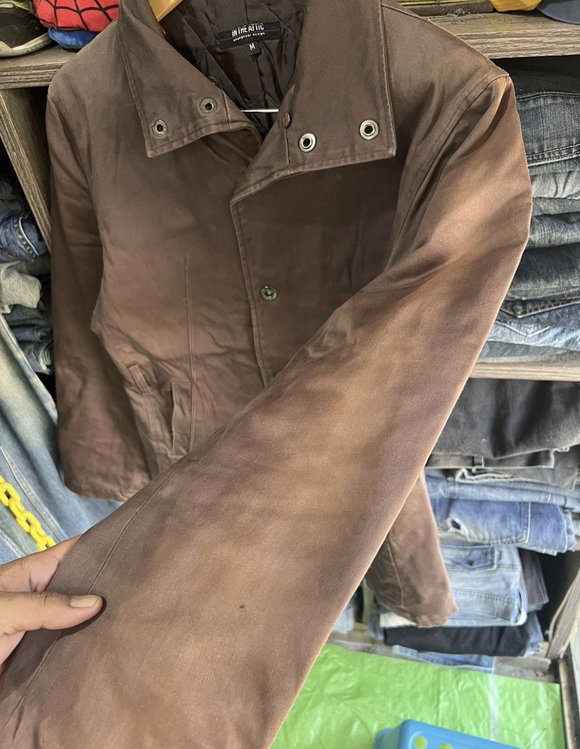 In The Attic 🔥Vintage Sun Faded In The Attic Button Jacket Size US S / EU 44-46 / 1 - 9 Thumbnail