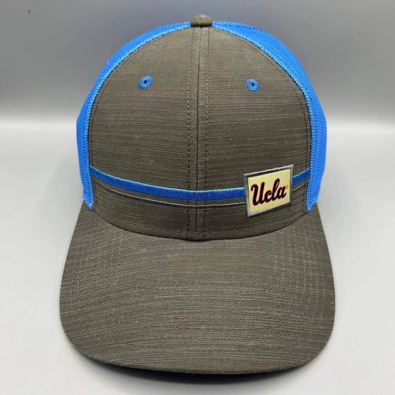 The Game Vintage UCLA Bruins Trucker Hat Men Gray Blue NCAA Snap Back Size ONE SIZE - 1 Thumbnail