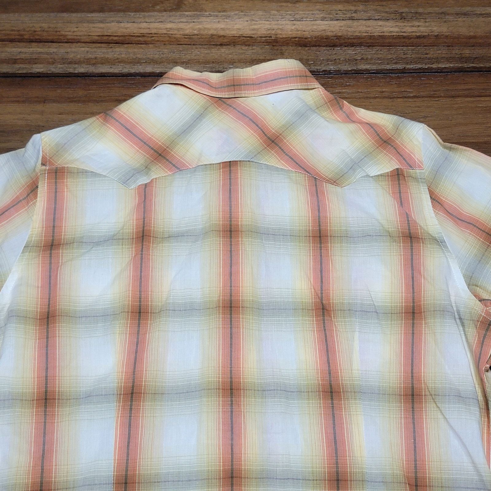 Roper Roper LS Pearl Snap Retro Classic Western Shirt - Size Large Size L / US 10 / IT 46 - 4 Thumbnail