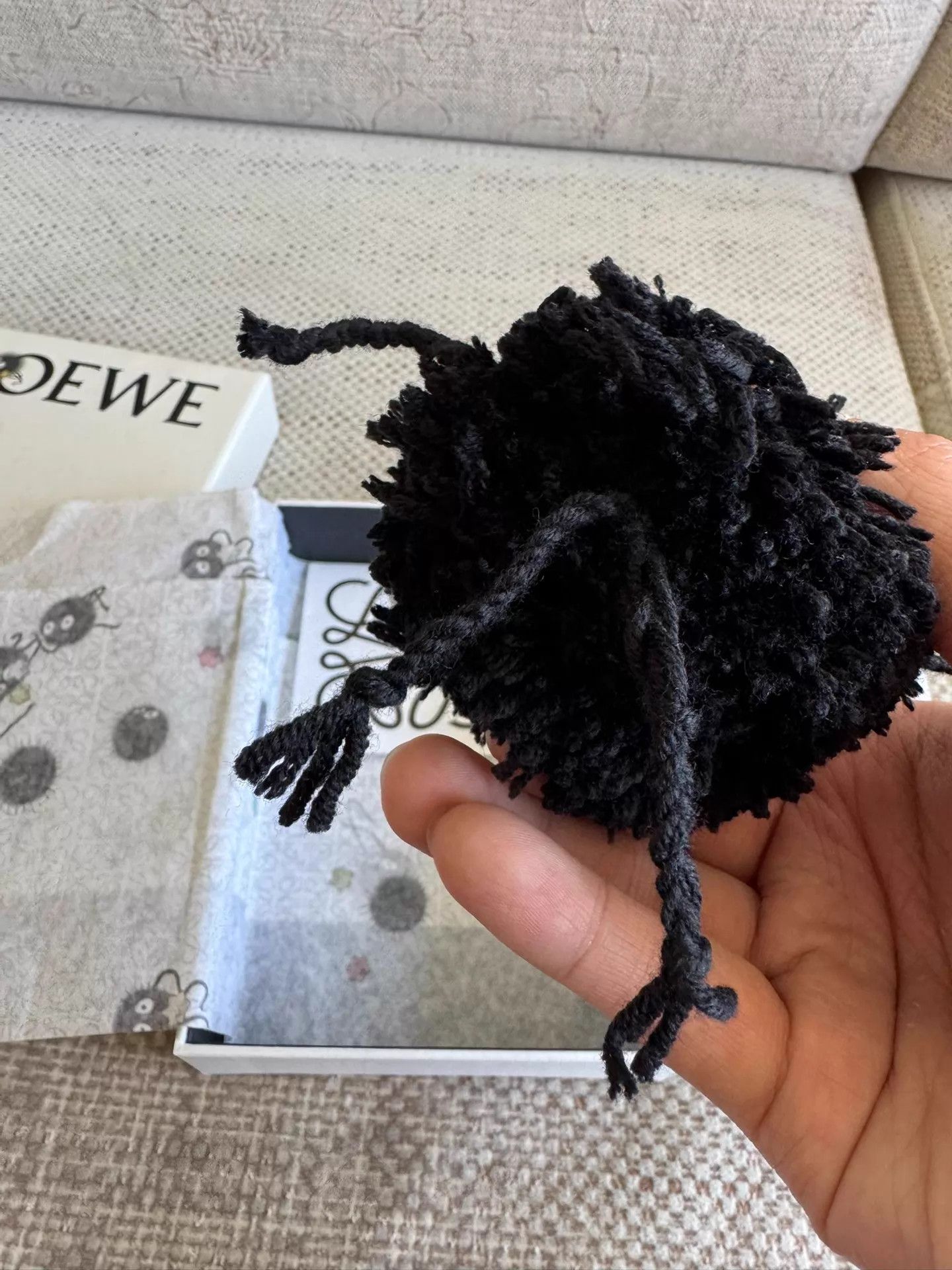 Loewe Loewe Coal Ball Charm Unused Unique Handmade Event Box Cute Size ONE SIZE - 7 Thumbnail