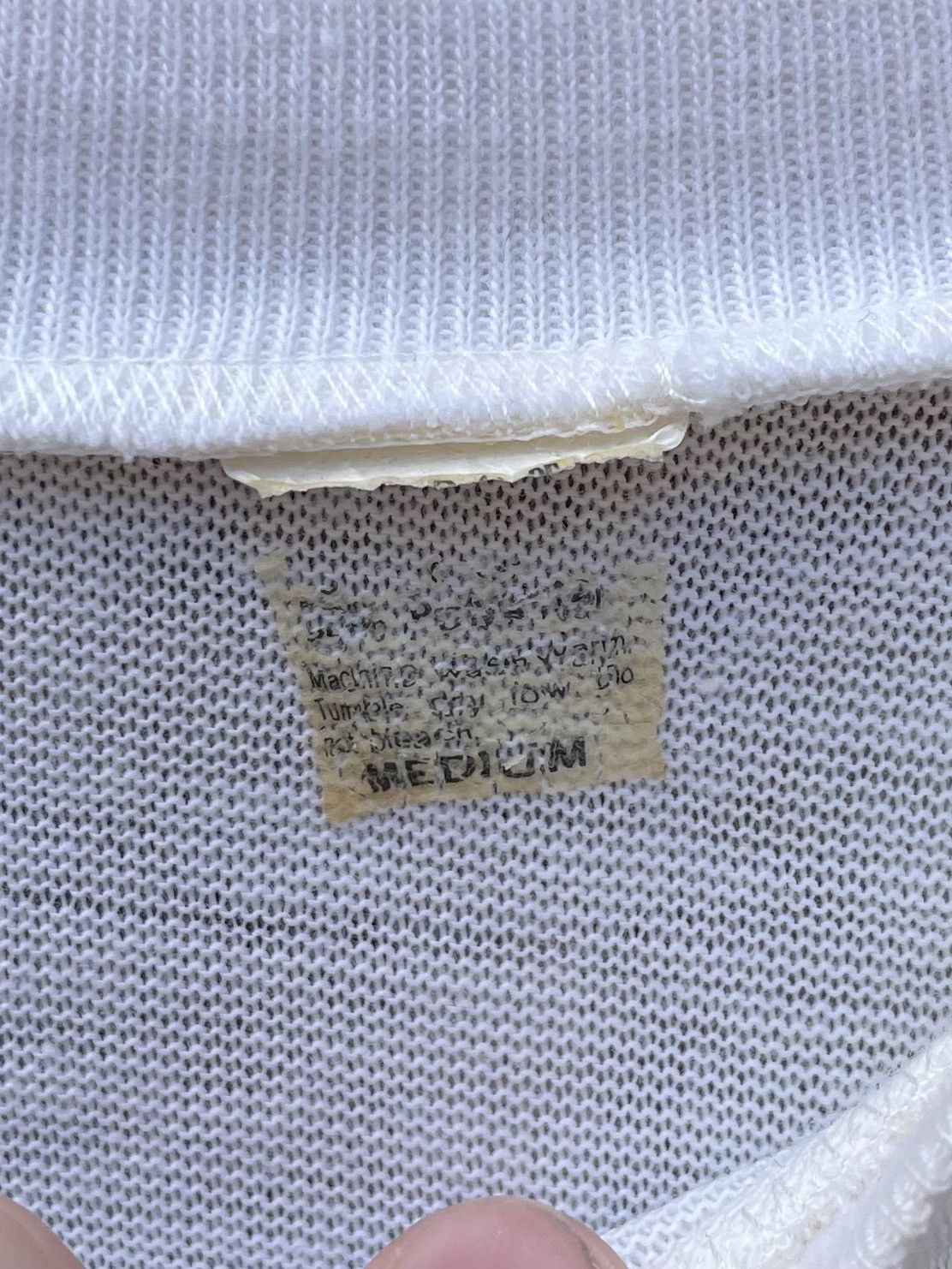 Vintage Vintage 70s Computer Games Junkie Iron On 3/4 Raglan Size US M / EU 48-50 / 2 - 2 Thumbnail