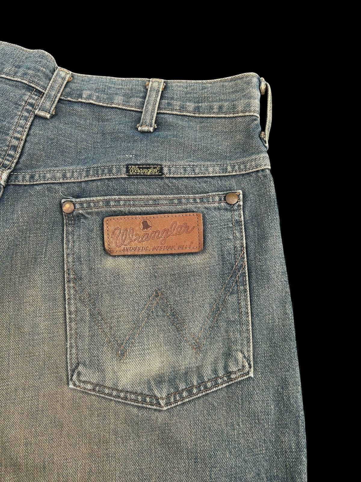 Kapital Vintage Wrangler Selvedge Rusty Mudwash Distressed Denim Size US 30 / EU 46 - 6 Thumbnail