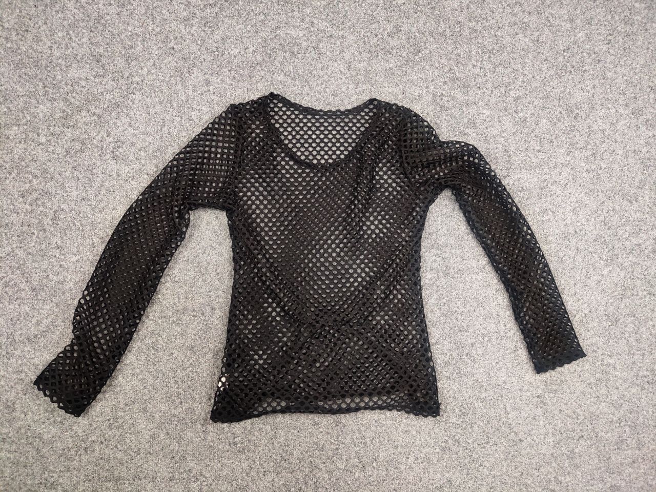 Japanese Brand Y2K mesh hysteric glamour junya watanabe Style Long Sleeve Size US S / EU 44-46 / 1 - 5 Thumbnail