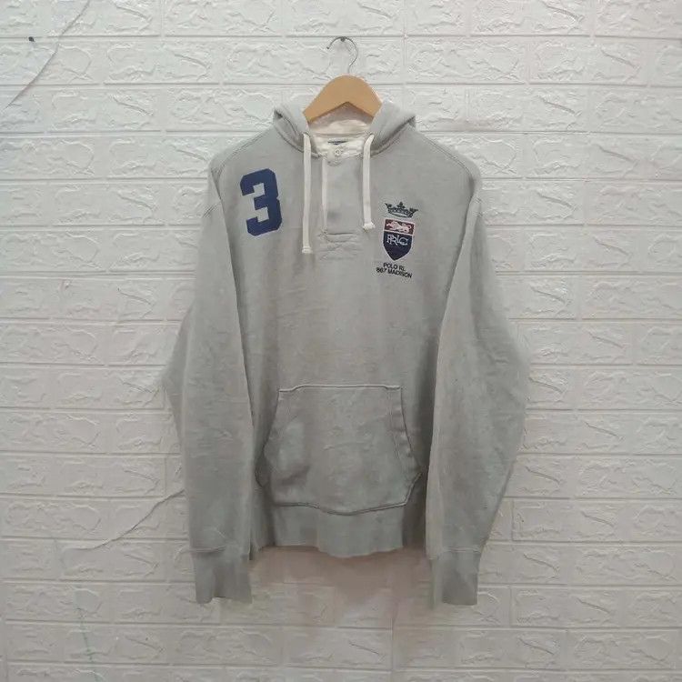 Polo Ralph Lauren Vintage 90se Polo Ralph Lauren oversized boxy hoodie 7 Ok mu Size US M / EU 48-50 / 2 - 1 Thumbnail