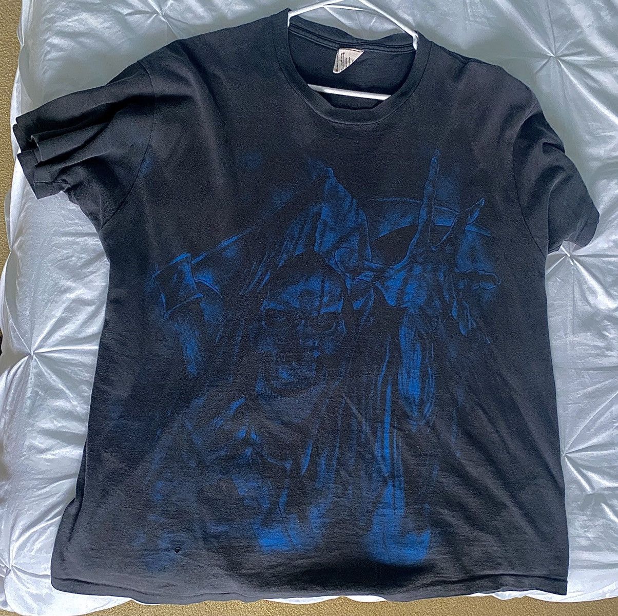 Vintage Vintage grim reaper single stich tshirt Size US XL / EU 56 / 4 - 2 Thumbnail
