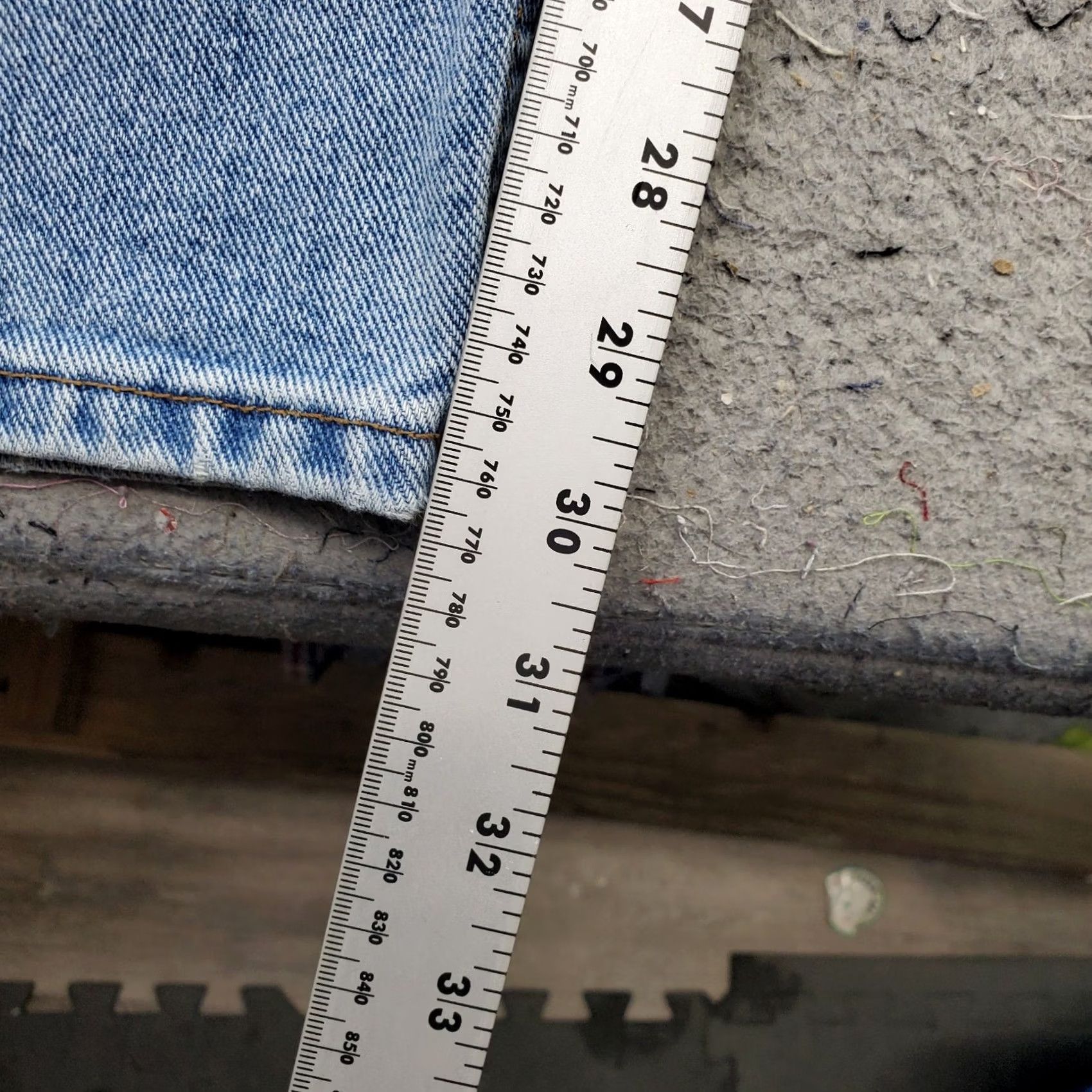 Vintage Aéropostale Skinny Jeans Womens Size 10 Blue Denim Stretch Medium Wash Size 32" / US 10 / IT 46 - 5 Thumbnail