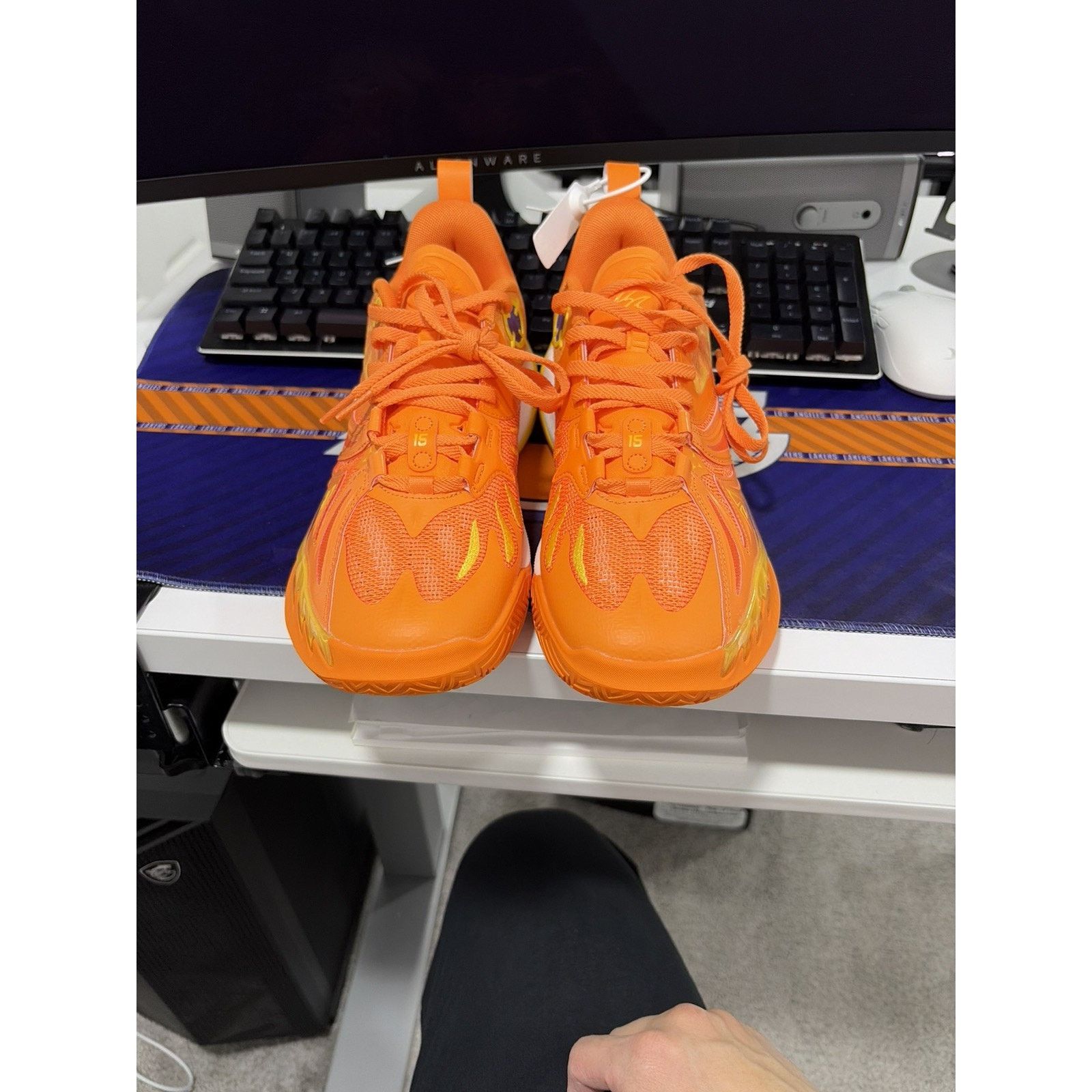 Other Rigorer Austin Reaves AR3 "Sunset" Basketball Shoes Size 8.5 Size US 8.5 / EU 41-42 - 4 Thumbnail