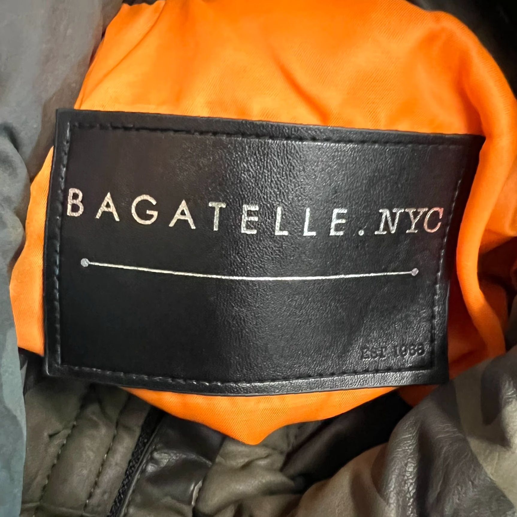 Bagatelle NYC Coated Camo Puffer Womens Jacket Size XS