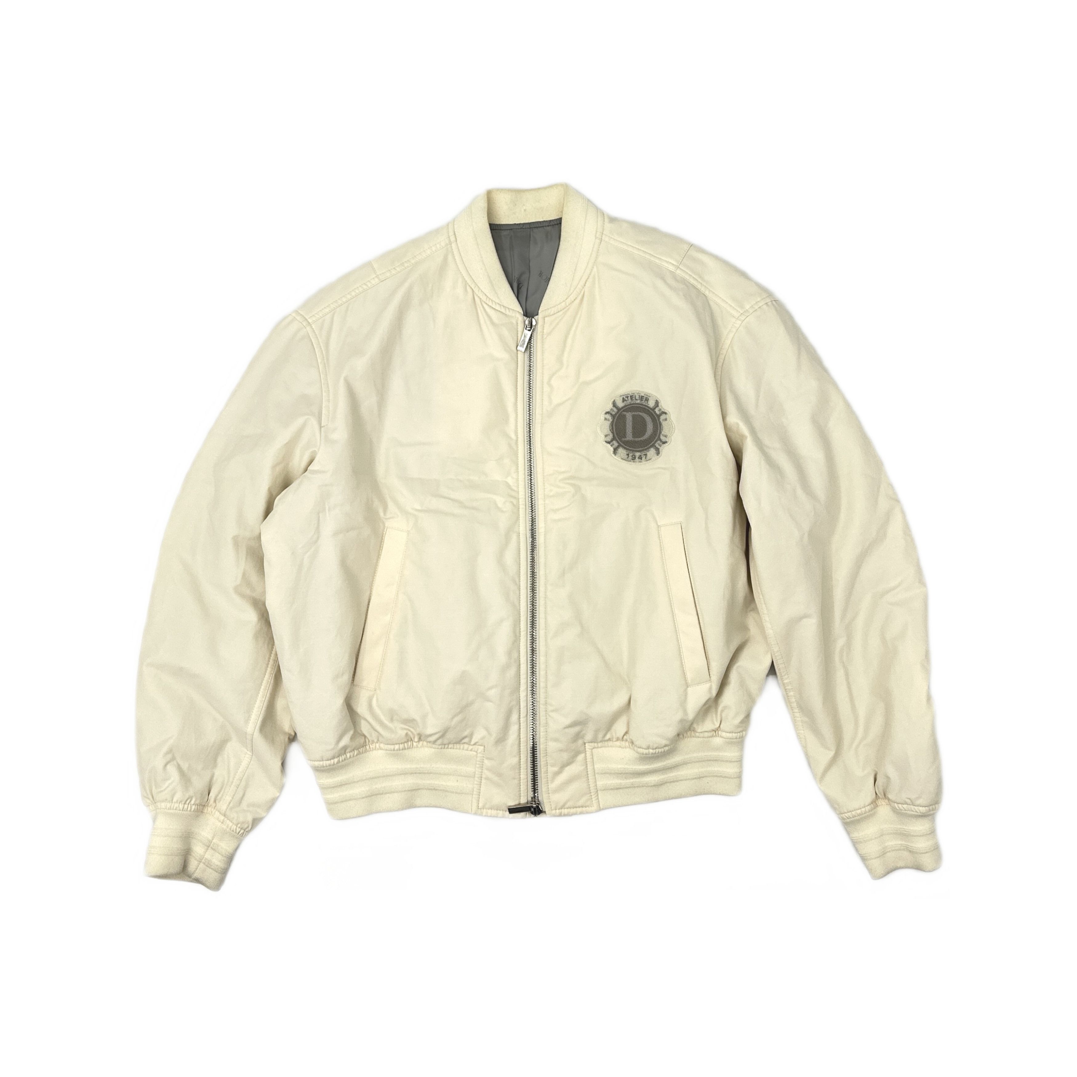 Dior Dior Atelier Logo Bomber Jacket Size 52 Size US L / EU 52-54 / 3 - 1 Thumbnail