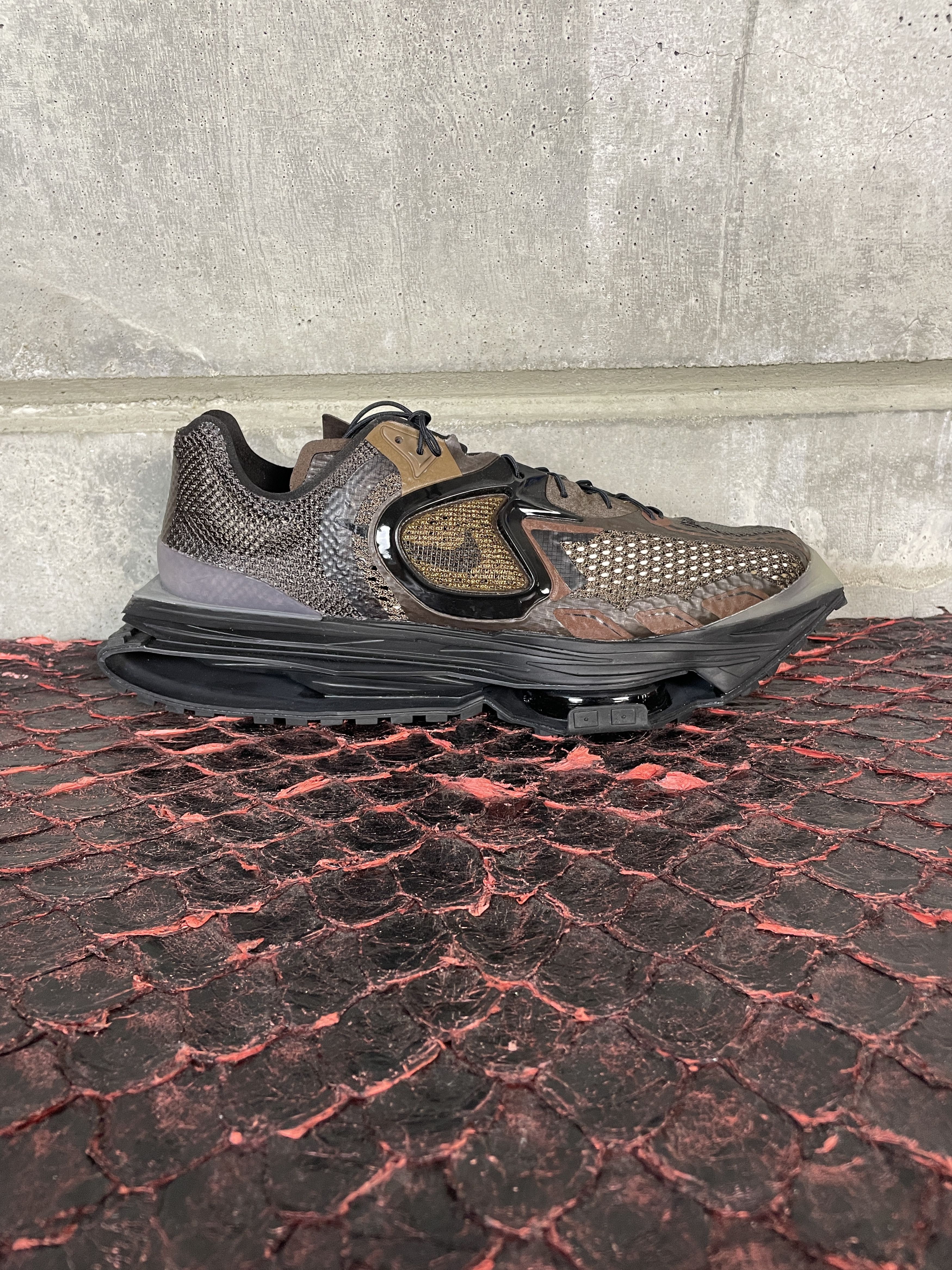 MMW × Nike Matthew M. Williams x Zoom 004 'Baroque Brown' Size US 12 / EU 45 - 3 Thumbnail