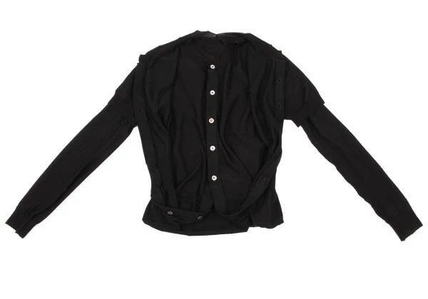 Comme des Garcons Comme Des Garcons Black Retro Fake Two Piece Jacket Size S / US 4 / IT 40 - 6 Thumbnail