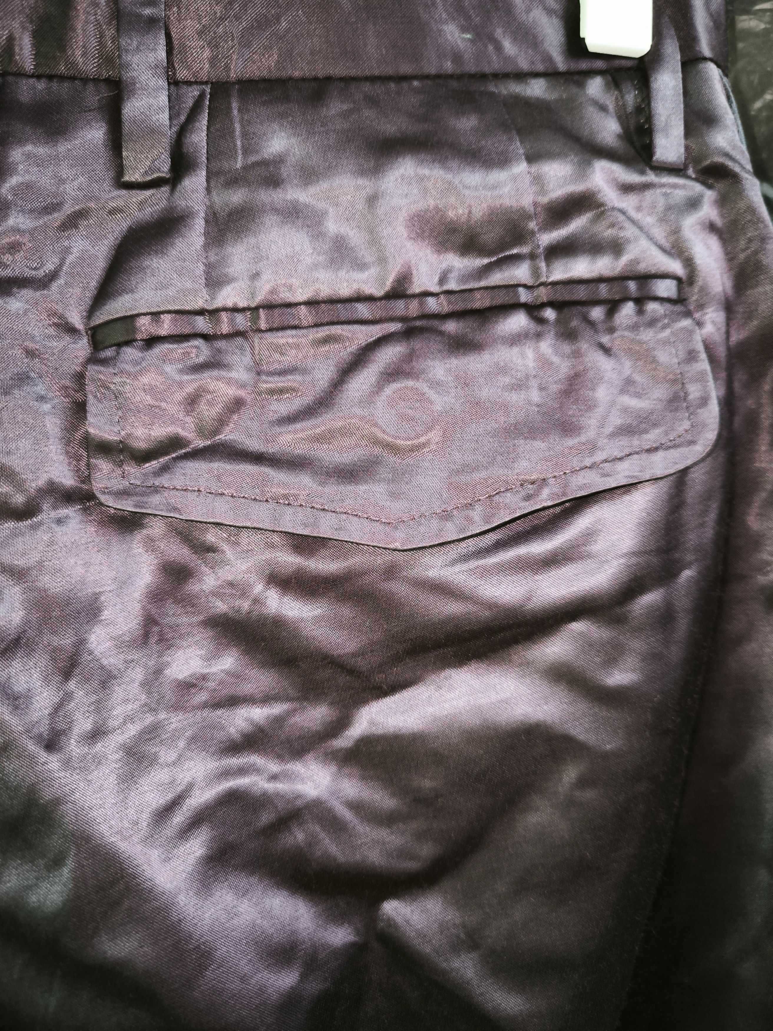 Designer × Marc Jacobs Rayon Shinning Wax Purple Ankle Pants Size 30" / US 8 / IT 44 - 14 Thumbnail