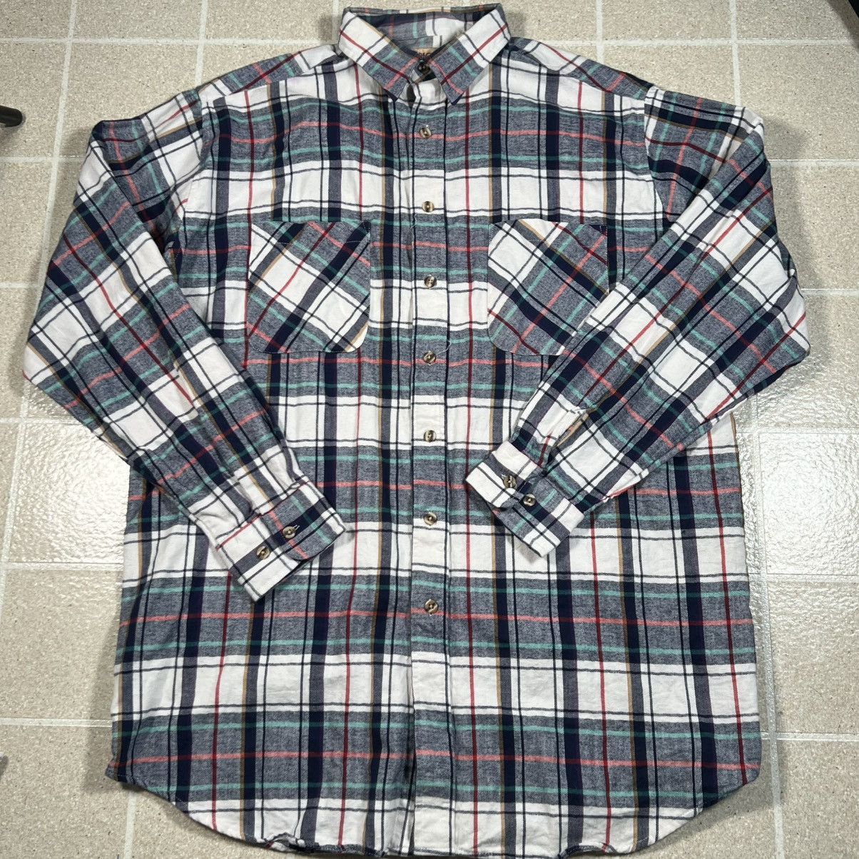 Big Mac Vintage Big Mac Flannel Shirt Mens Tall XL Plaid True Size US XL / EU 56 / 4 - 1 Thumbnail
