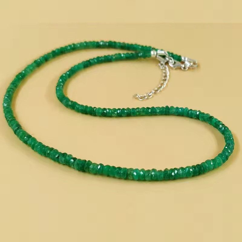Japanese Brand GREEN Bead chain necklace Size ONE SIZE - 3 Thumbnail