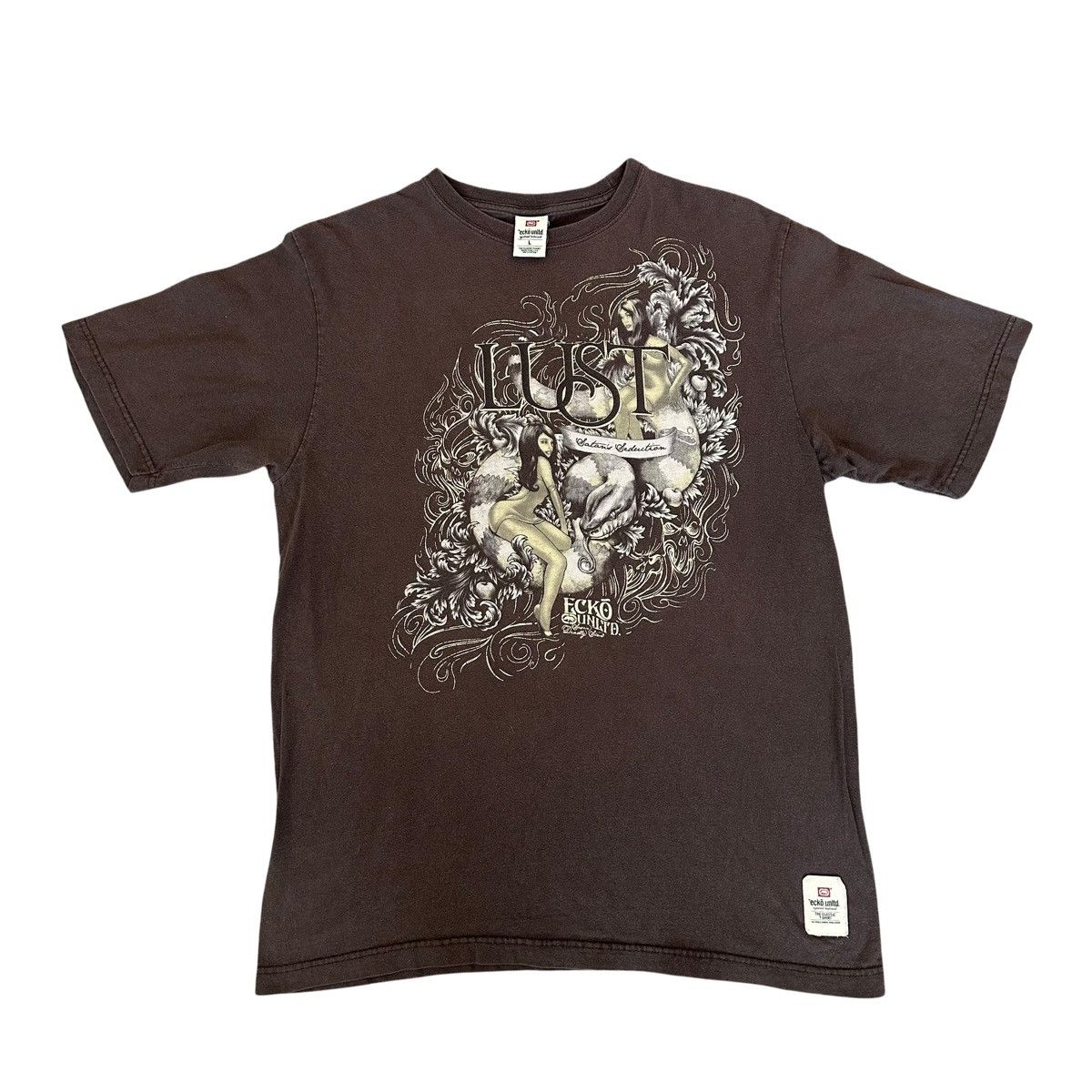 Ecko Unltd. Vintage Ecko Unltd Lust Y2K shirt size Large Size US L / EU 52-54 / 3 - 1 Thumbnail