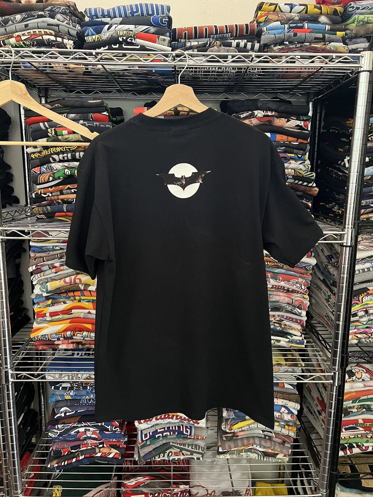 DC Comics 2005 Batman Begins Promo Movie Mexican Bootleg Tee Size US L / EU 52-54 / 3 - 2 Thumbnail