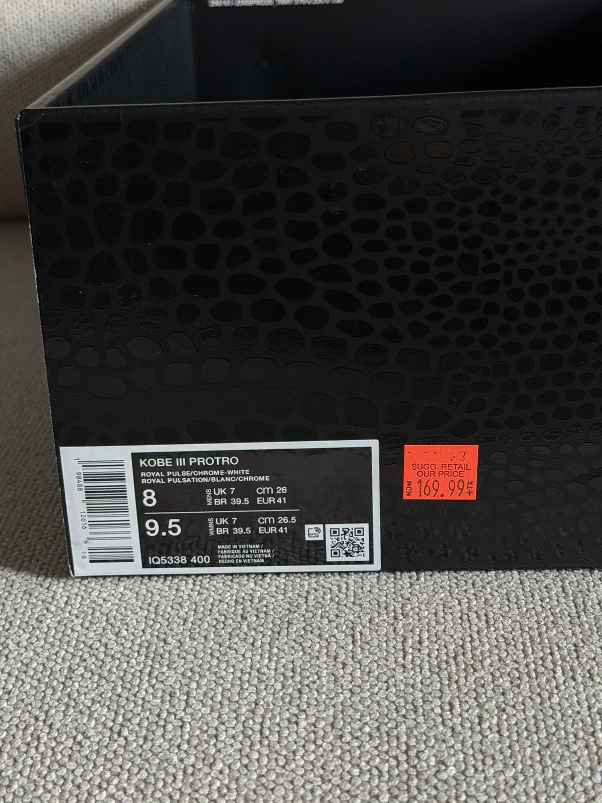 Nike Nike Zoom Kobe 3 Protro Christmas Size US 8 / EU 41 - 3 Thumbnail