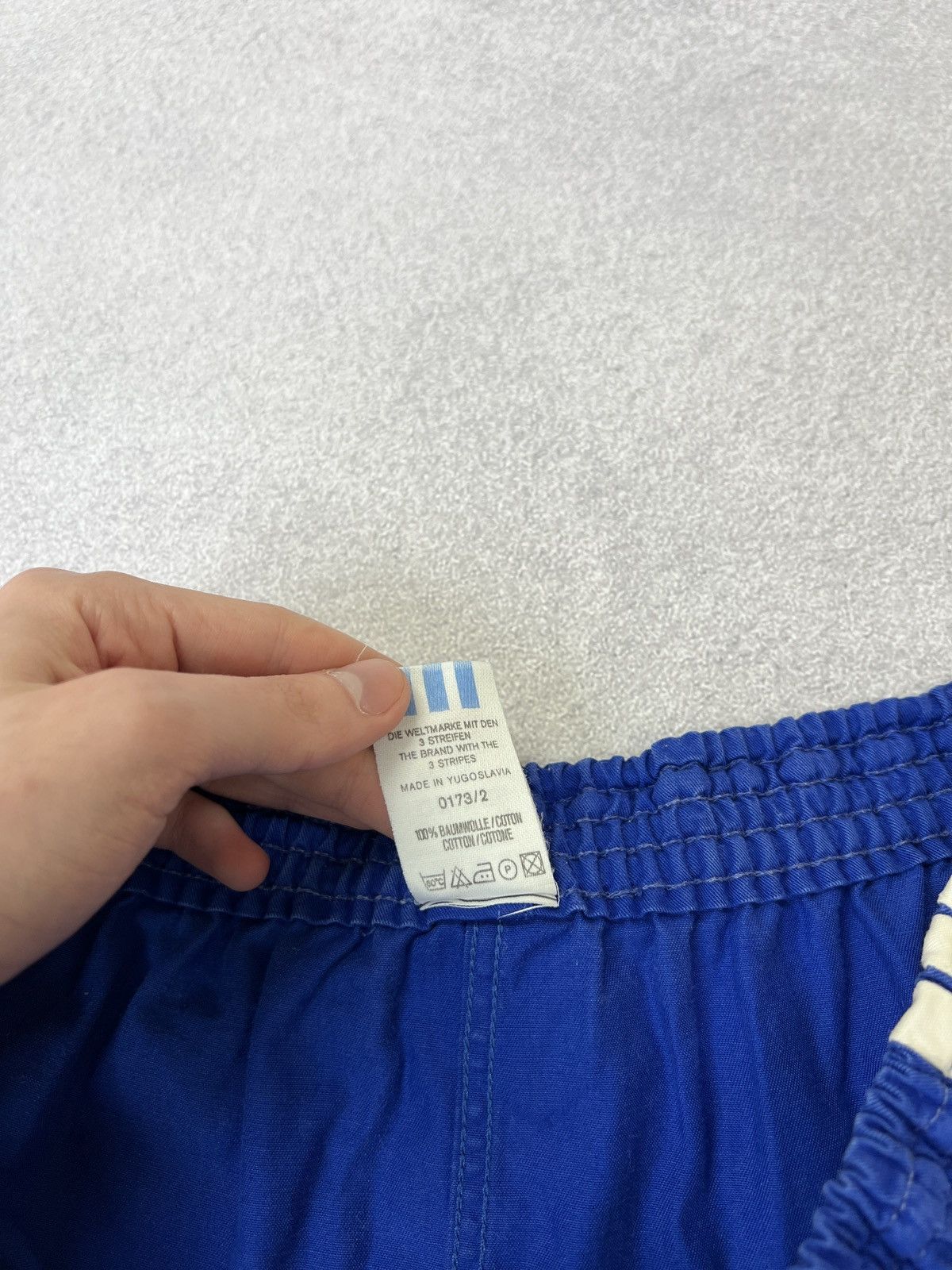 Adidas × Vintage Vintage Adidas Made in Yugoslavia rare shorts Size US 34 / EU 50 - 8 Thumbnail