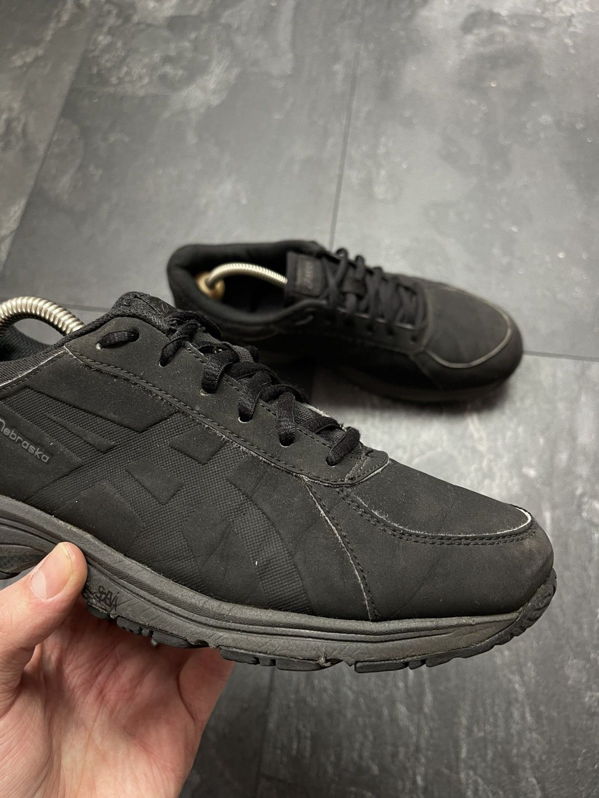 Asics × Streetwear × Vintage Vintage asics gel Nebraska low top sneakers Size US 6.5 / EU 39-40 - 3 Thumbnail