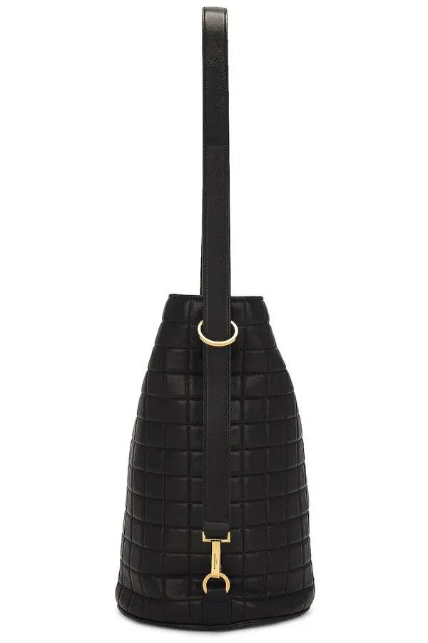Saint Laurent Paris o1bcso1str0325 Size: OS/Cecile In Quilted Lambskin in Black Size ONE SIZE - 4 Thumbnail
