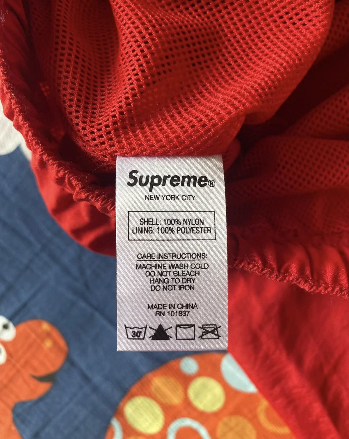 Supreme Supreme Corner Arc track pant red yellow Size US 36 / EU 52 - 7 Thumbnail
