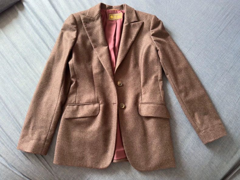 Loro Piana LORO PIANA size44 Scented purple cashmere women's suit Size M / US 6-8 / IT 42-44 - 5 Thumbnail