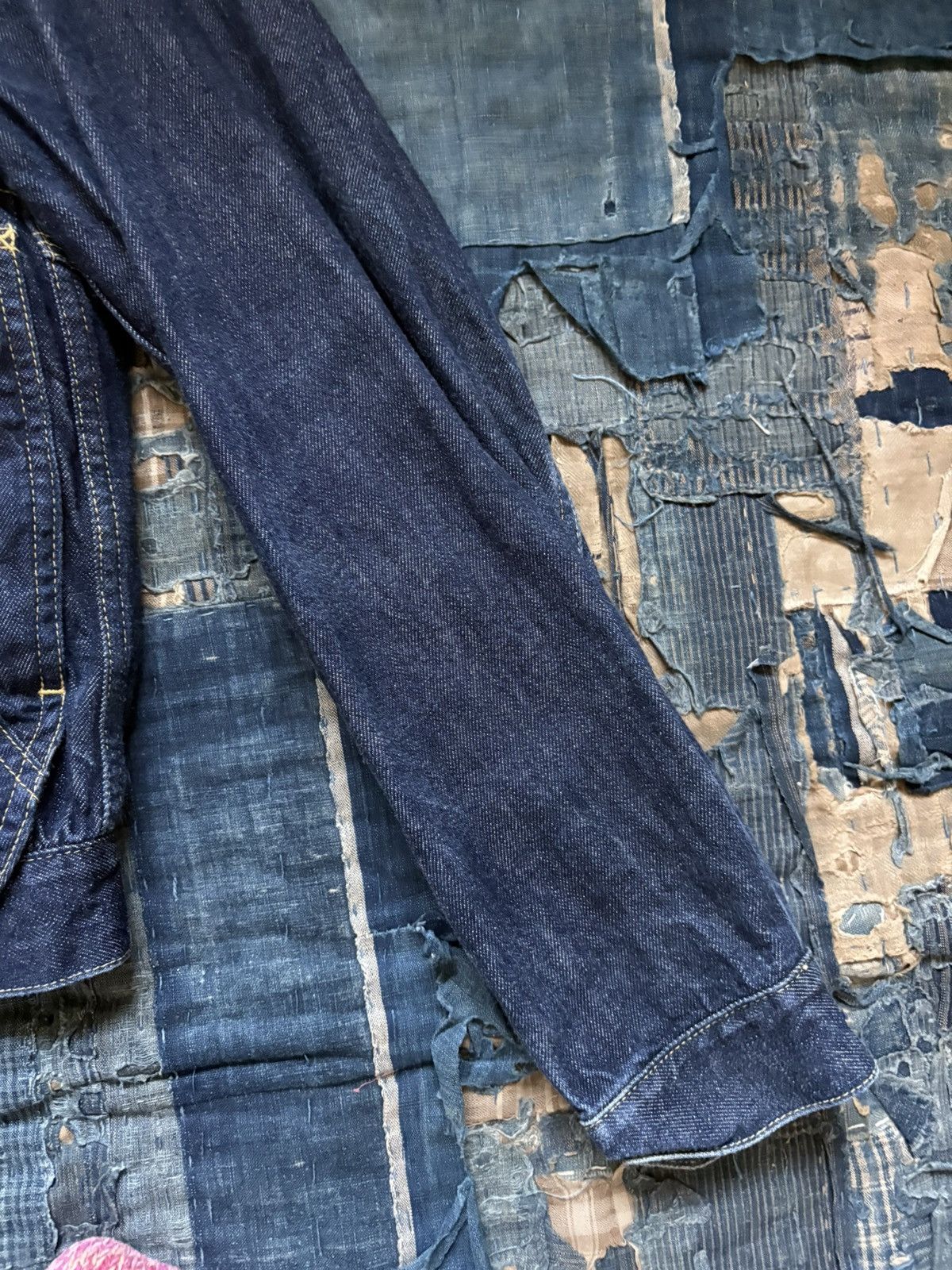 Kapital Kapital RINGOMAN jacket Indigo Denim Jacket Brand New Size US L / EU 52-54 / 3 - 8 Thumbnail