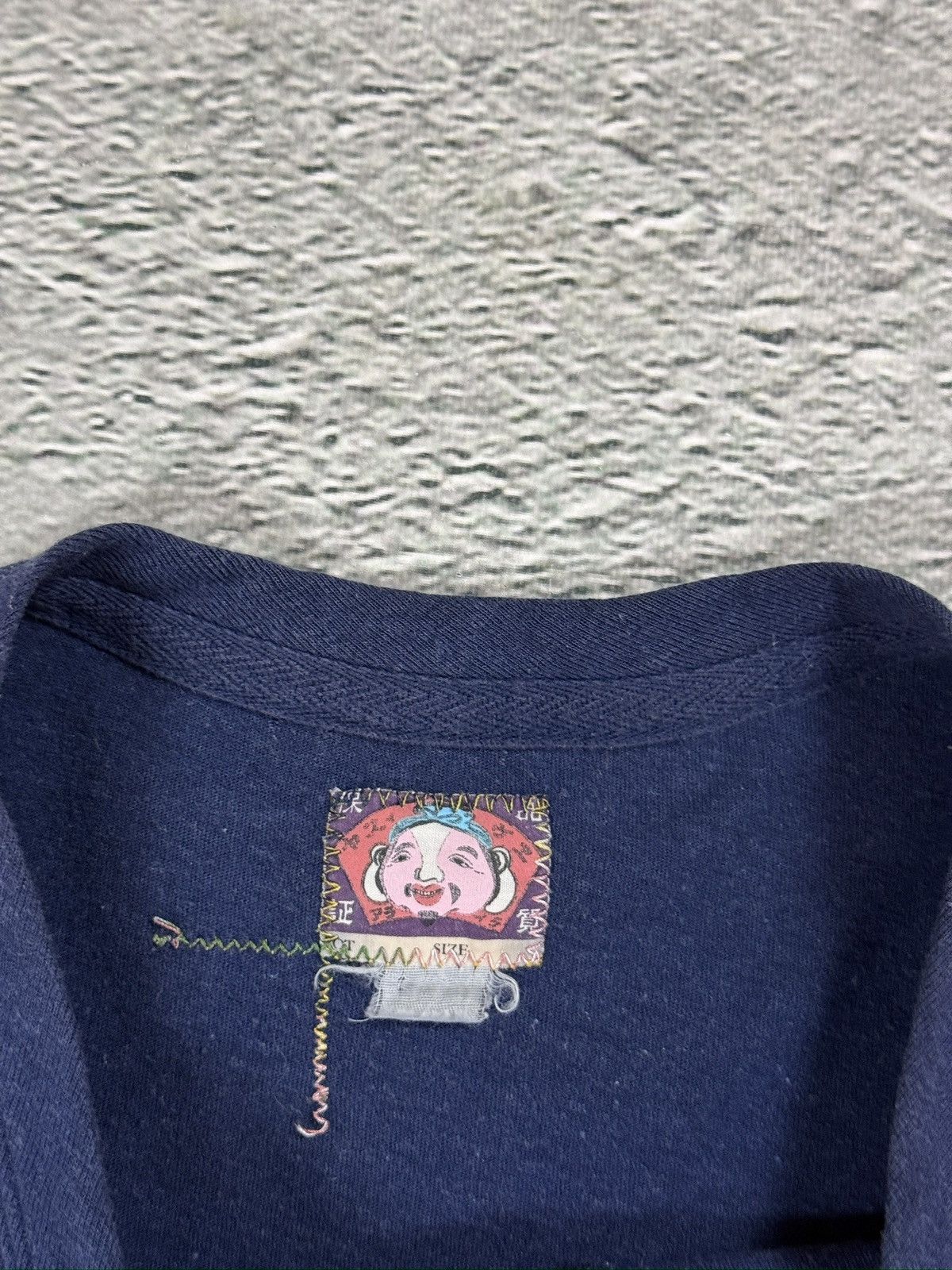 Evisu Evisu t-shirt vintage big logo studded navy seagull Size US XL / EU 56 / 4 - 5 Thumbnail