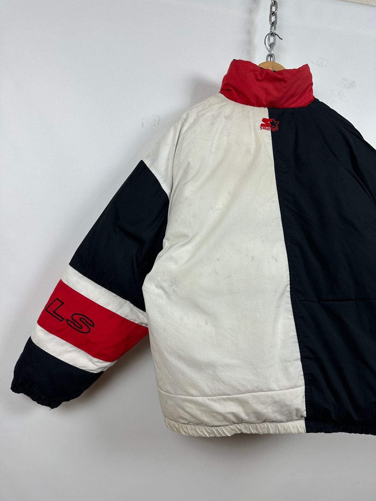 NBA Vintage Chicago Bulls Starter NBA Reversible Puffer Jacket Size US L / EU 52-54 / 3 - 13 Thumbnail