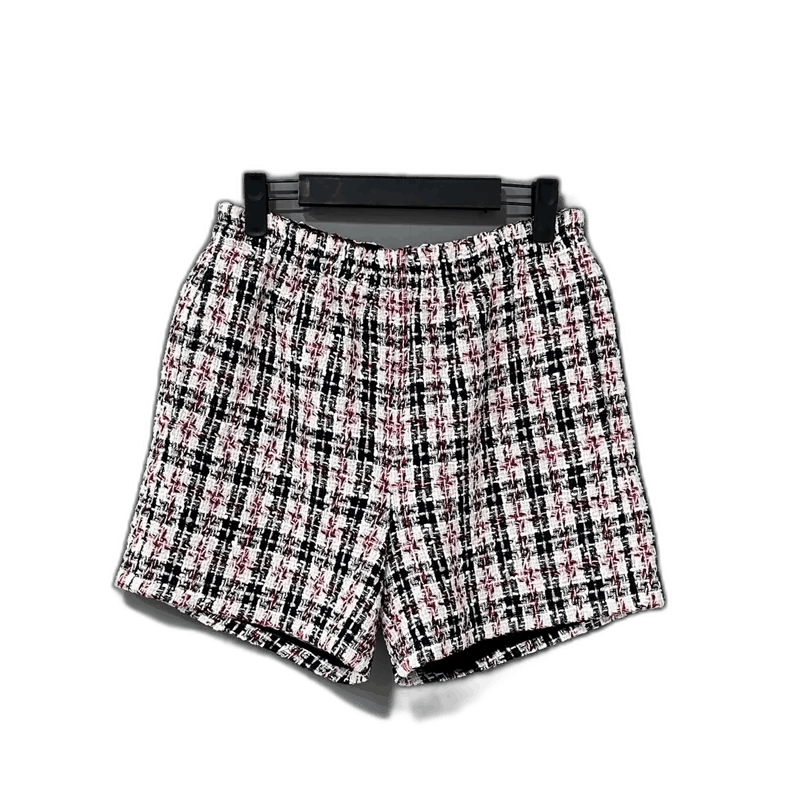 Gucci Woven Checkered Shorts