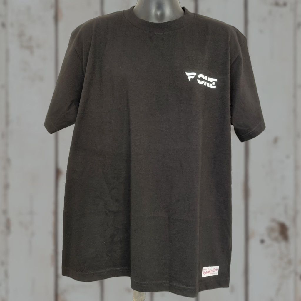 Mitchell & Ness Mitchell & Ness Fanatics One Logo T-Shirt Men's Size XL Black Heritage Short Sleeve Size US XL / EU 56 / 4 - 1 Thumbnail