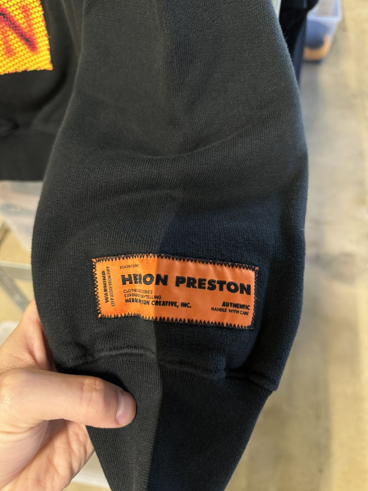 Heron Preston Heron Preston Logo Sweatshirt 600$ Size US S / EU 44-46 / 1 - 2 Thumbnail