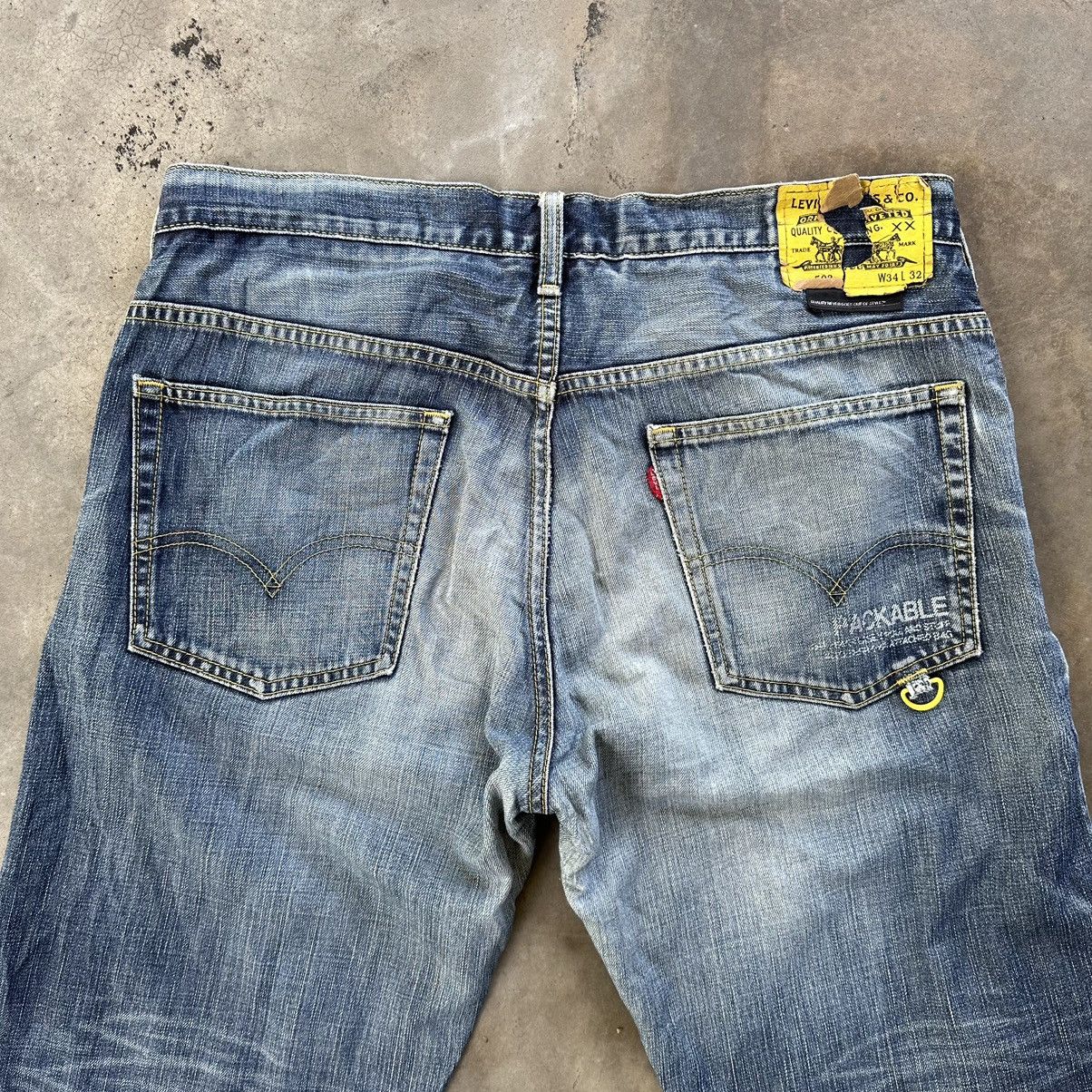 Japanese Brand Vintage Levi’s 503 Packable Distressed Faded Denim Jean Size US 36 / EU 52 - 12 Thumbnail