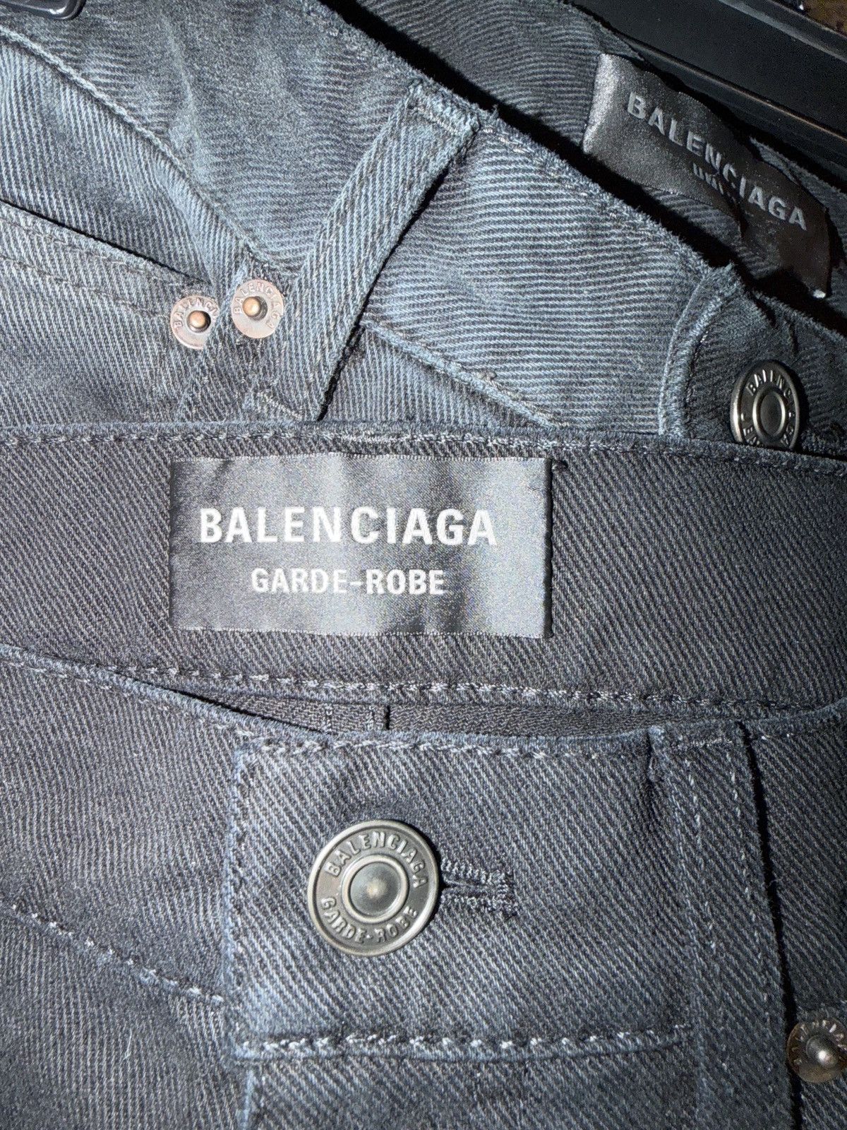 Balenciaga Balenciaga garde-robe black flared jeans size 30 fit 36 Size US 36 / EU 52 - 7 Thumbnail