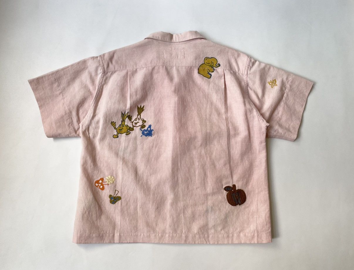 Story Mfg. ‘Greetings’ Embroidered Boxy Shirt Size US S / EU 44-46 / 1 - 12 Thumbnail