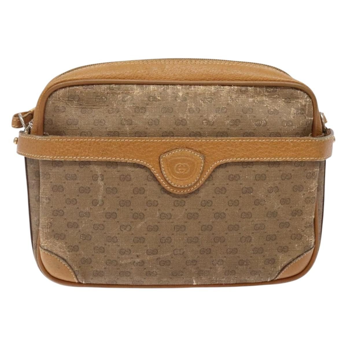 Gucci GUCCI Micro GG Supreme Shoulder Bag Pvc Beige Gold 007 904 Size ONE SIZE - 2 Thumbnail