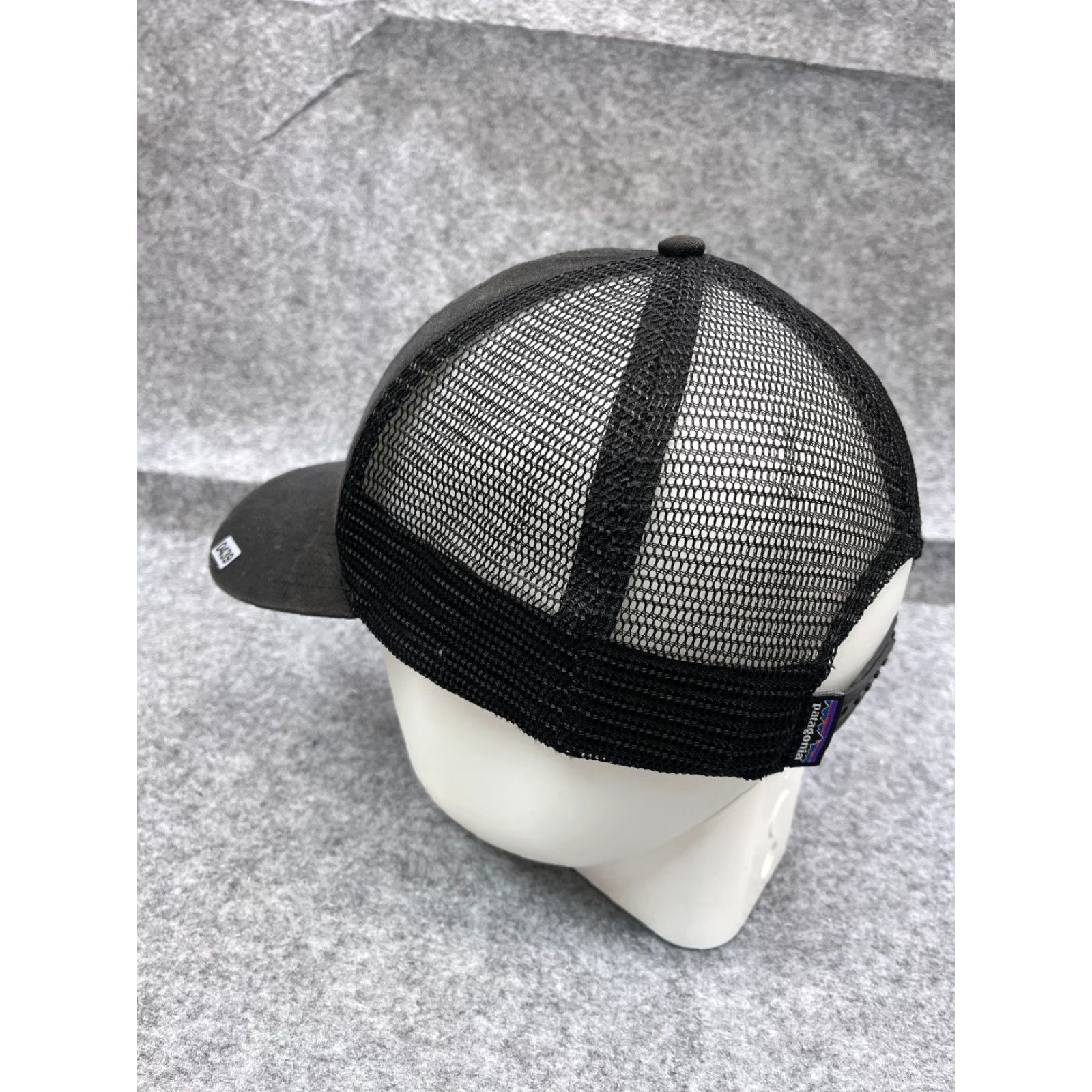 Patagonia VINTAGE Patagonia Hat Cap Snap Back Adult One Size Black Cotton Polyester Trucker Camp Fish Outdoor Sports Camp Hats Mens Size ONE SIZE - 5 Thumbnail