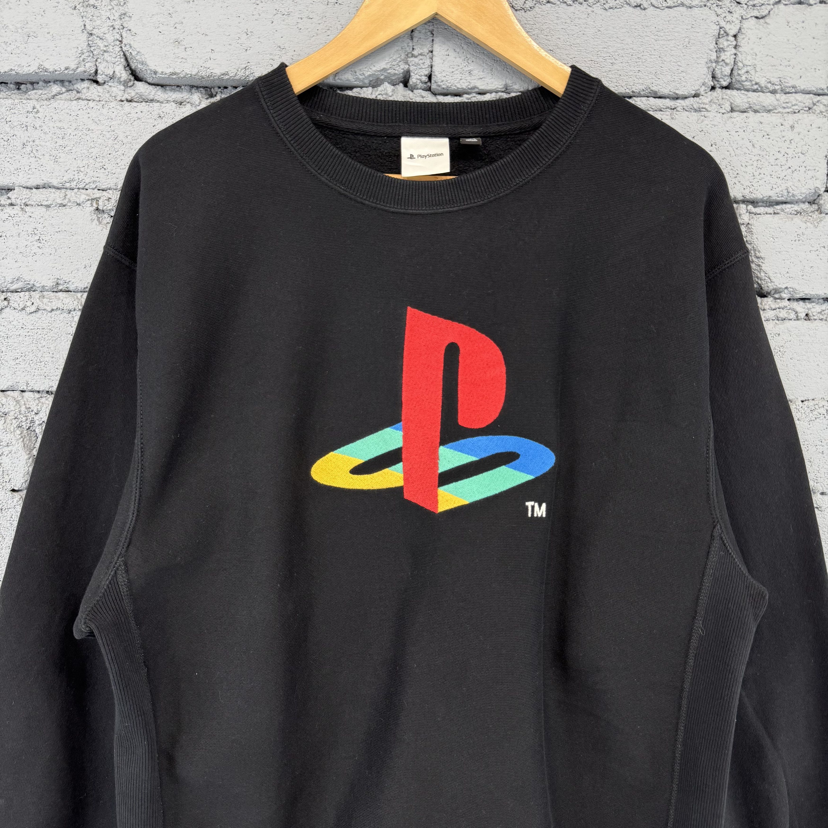 Playstation GU Playstation Nice Embroided Logo Sweatshirt Streetwear Size US L / EU 52-54 / 3 - 3 Thumbnail