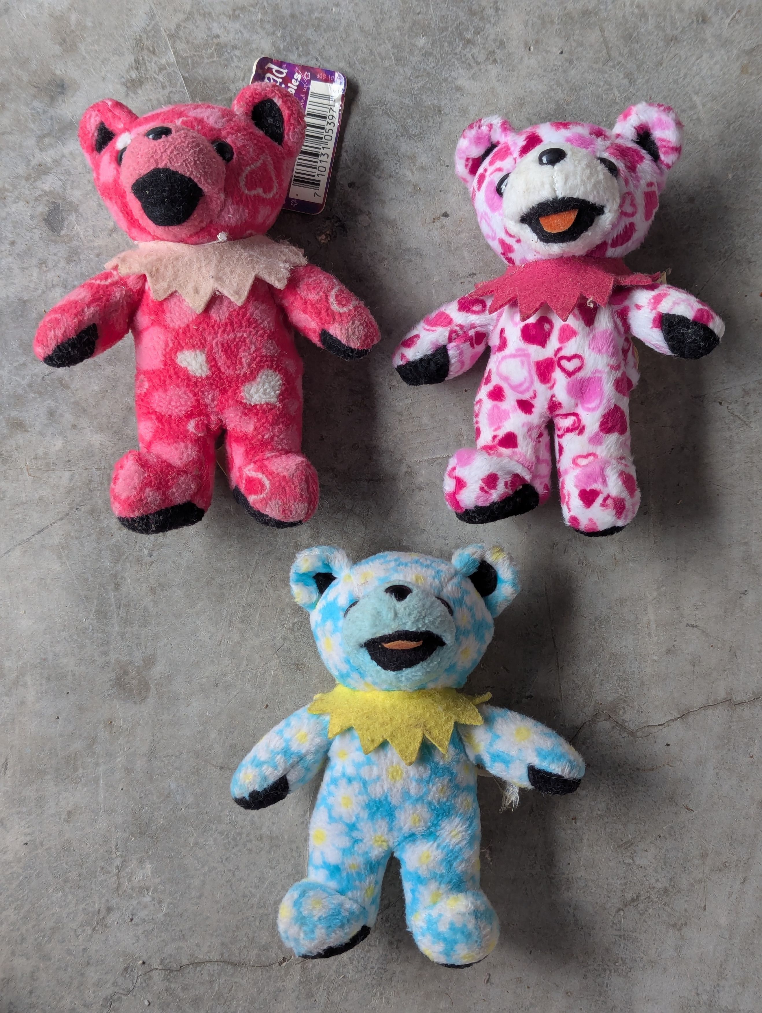 Grateful Dead Grateful Dead Mini Liquid Blue Plush Bear Size ONE SIZE - 1 Thumbnail