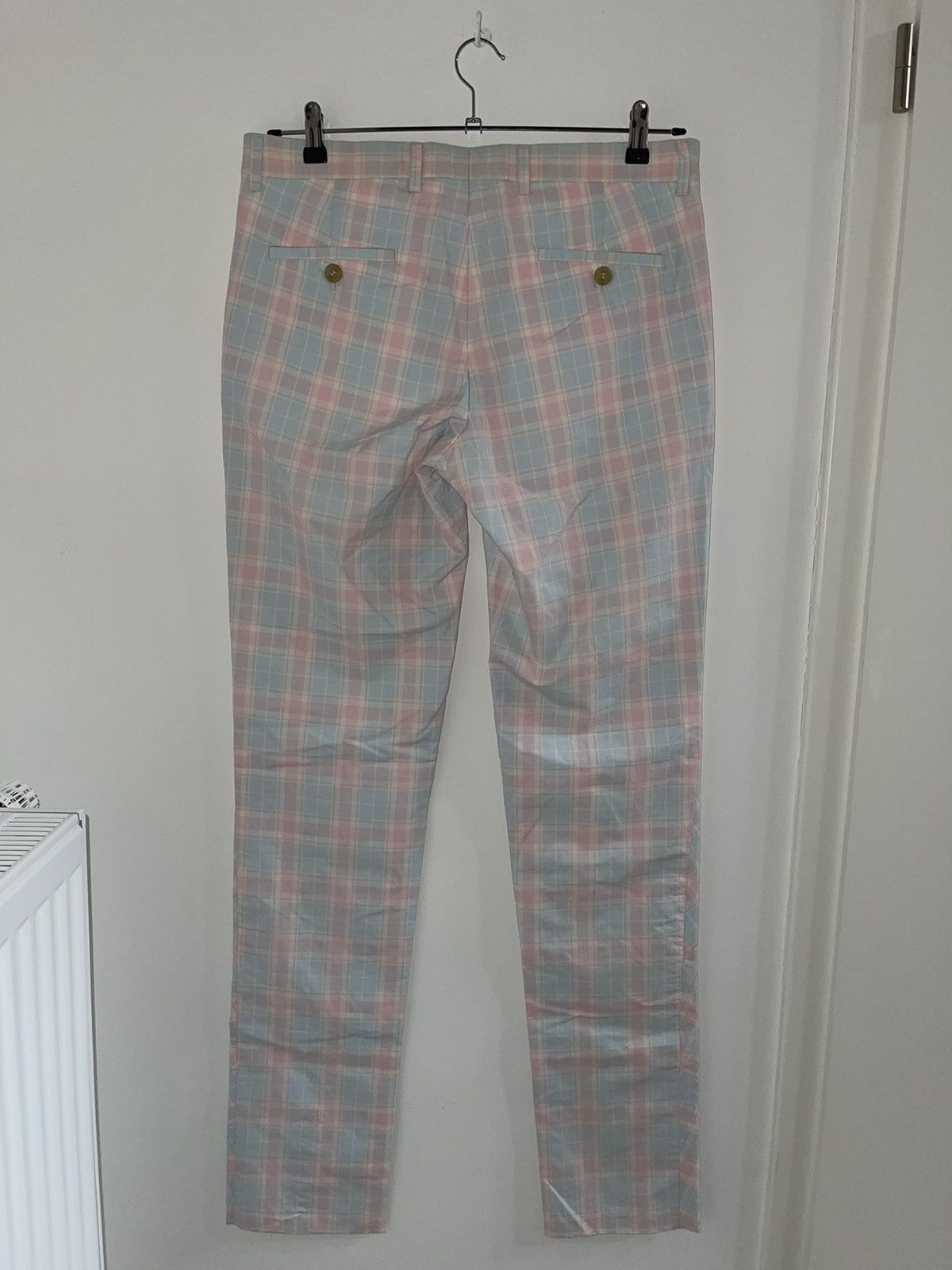 Walter Van Beirendonck Walter Van Beirendonck SS12 Spider Web Checkered Pants Size US 32 / EU 48 - 7 Thumbnail