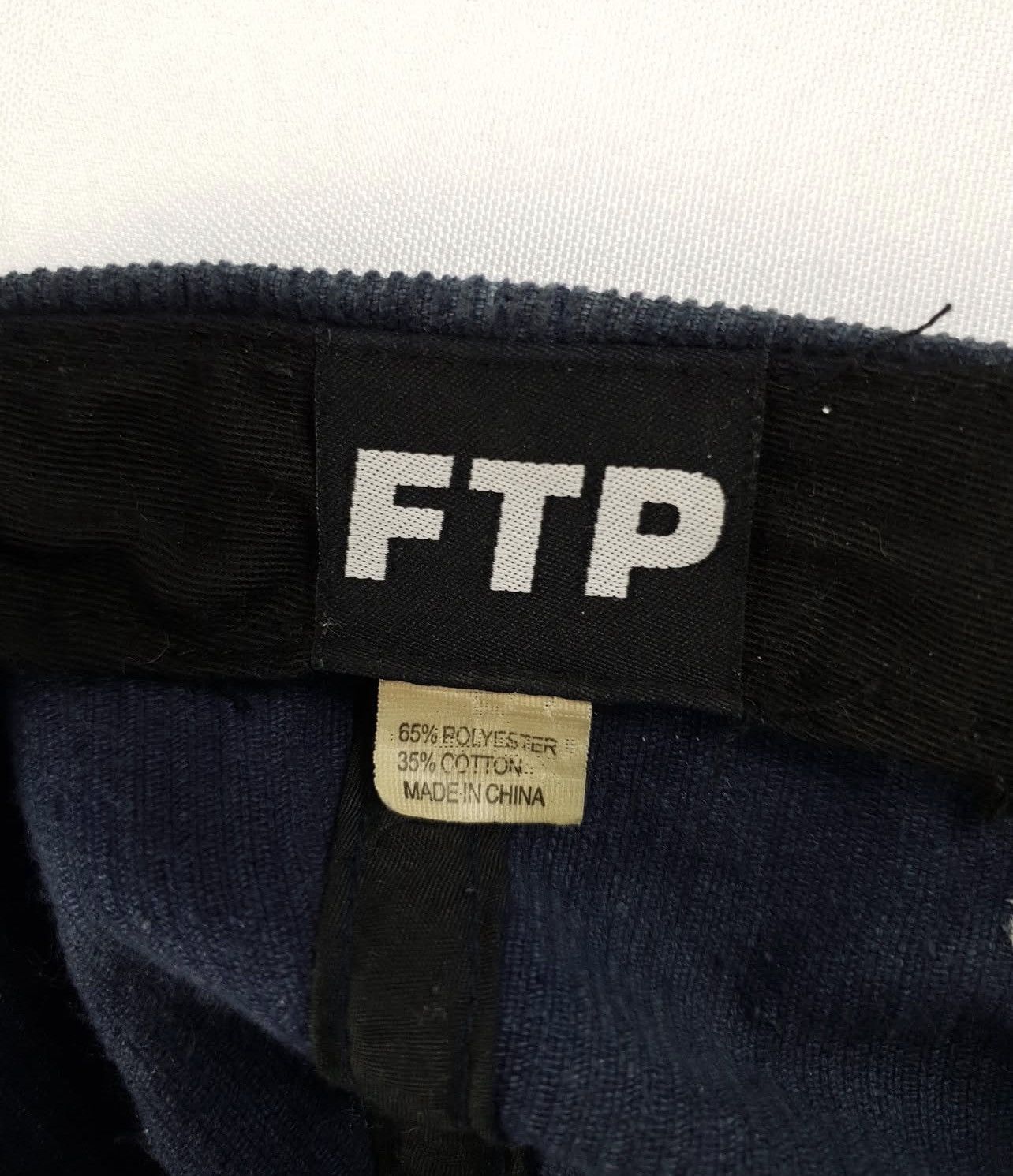 Fuck The Population × G59 Records FTP Corduroy Script Logo Hat (2016) Size ONE SIZE - 3 Thumbnail
