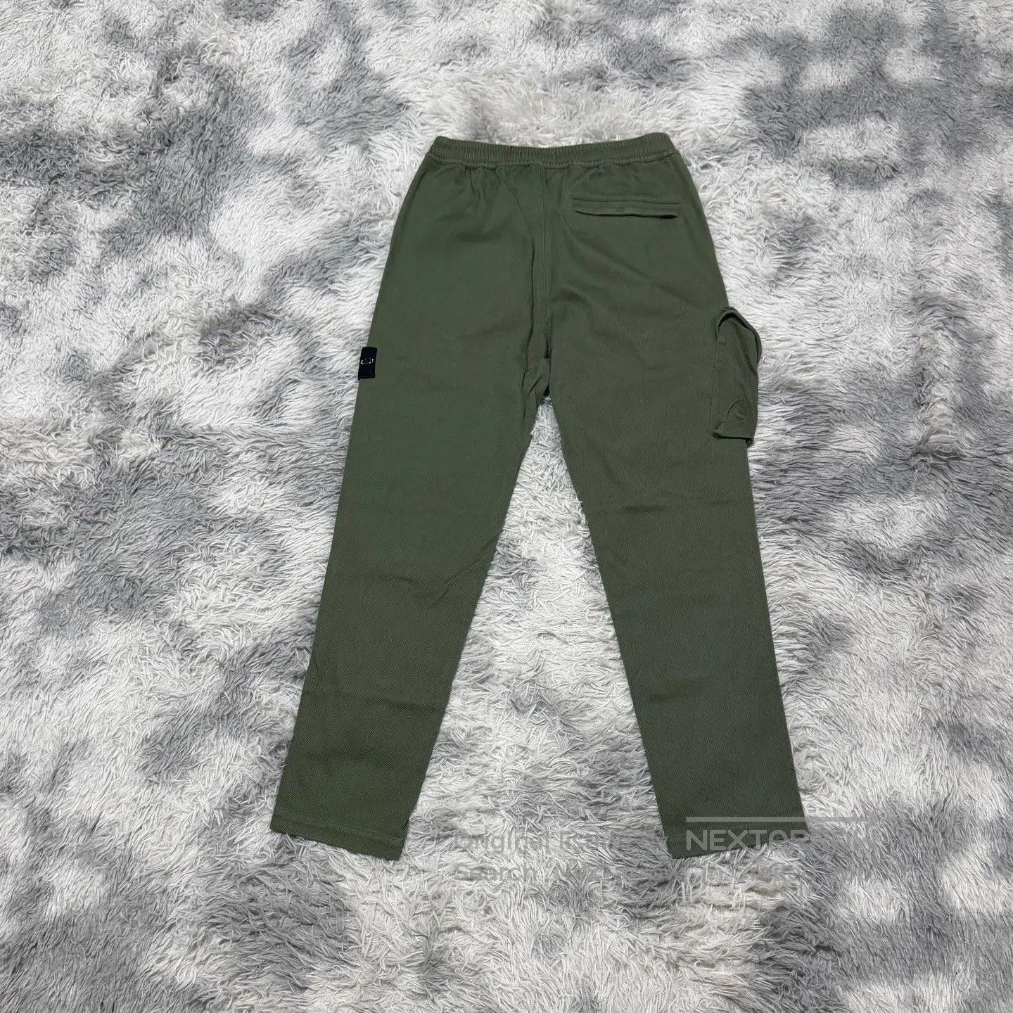 Stone Island Stone Island Green Cargo Straight-Leg Pants W30. Size US 30 / EU 46 - 2 Thumbnail