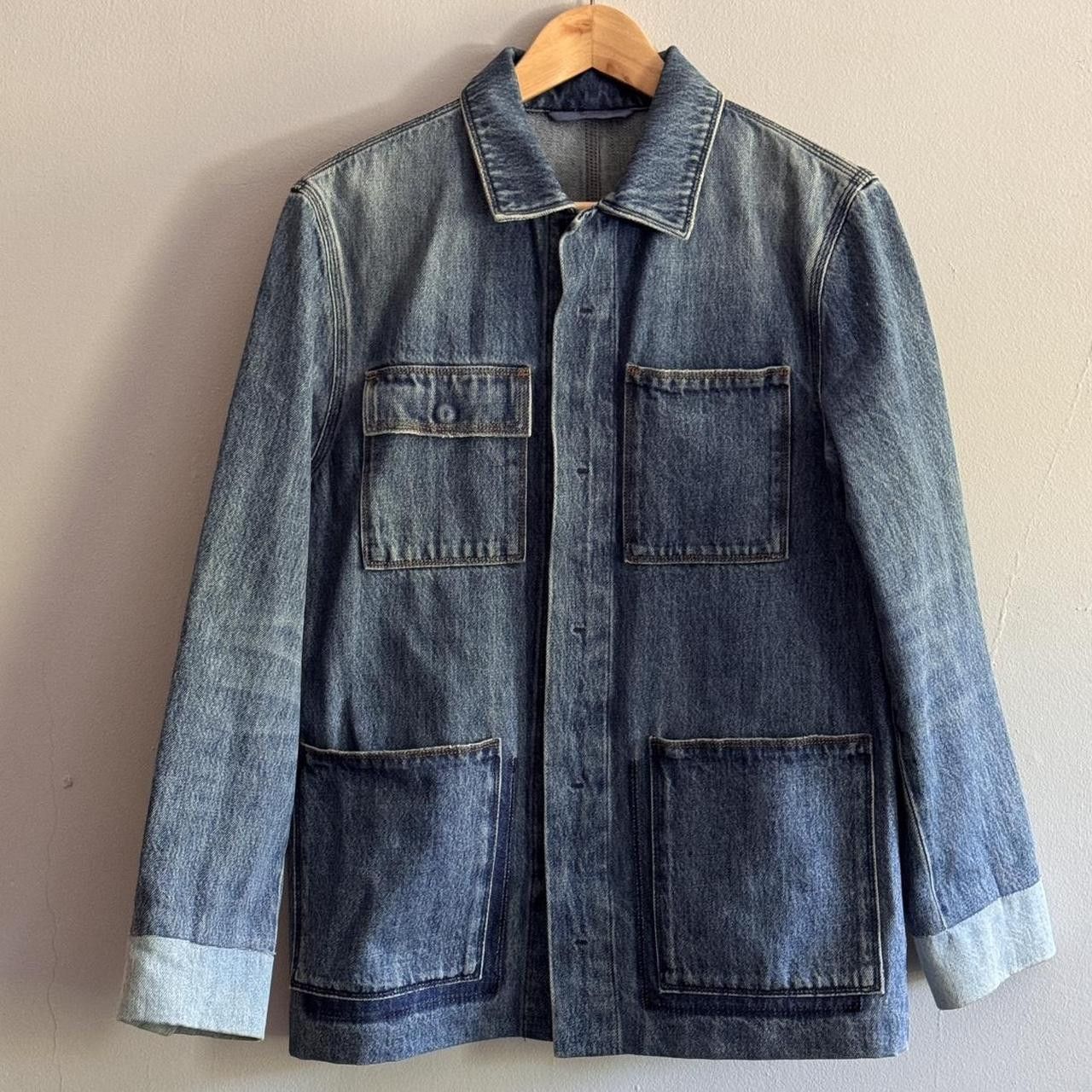 Valentino Valentino denim fused work/chore jacket Size US S / EU 44-46 / 1 - 2 Thumbnail
