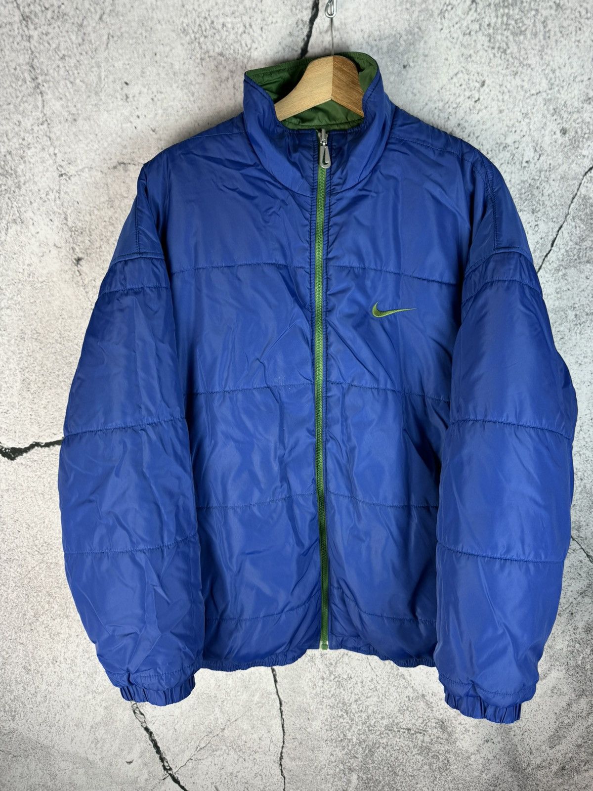 Nike 👻90s NIKE VINTAGE BOXY REVERSIBLE STREETWEAR JACKET👻 Size US M / EU 48-50 / 2 - 1 Thumbnail