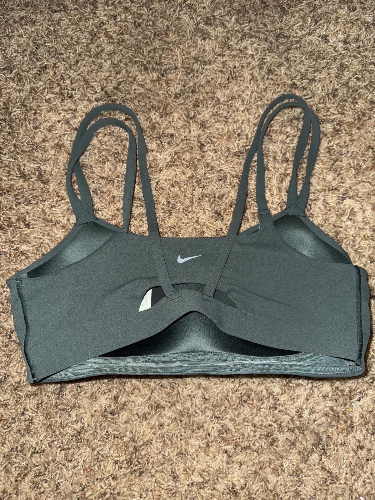 Nike Nike Zenvy Strappy Women's Light- Support Padded Sports Bra Size ONE SIZE - 4 Thumbnail